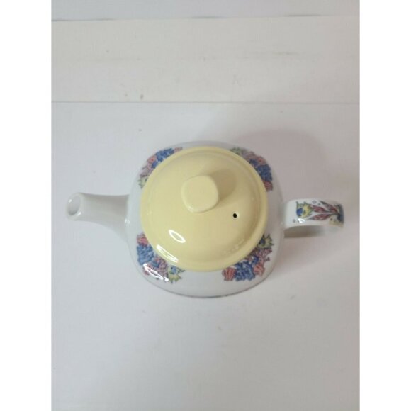 TAKAHASHI Fish Themed Teapot Hand Decorated 6×4 in - Picture 4 of 9